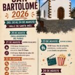 Fiestas en Honor a SAN BARTOLOMÉ in Valle de Santa Inés