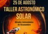 Taller Astronómico Solar am 25. August am Mirador de Sicasumbre Taller Astronómico Solar am 25. August am Mirador de Sicasumbre