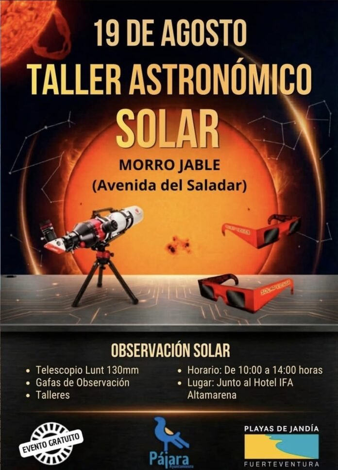 Astronomie-Workshop Taller Astronómico Solar