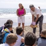 Schildkrötenfreilassung: Kinder erleben besonderen Moment