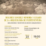Fuerteventura ehrt Pionierin der Archäologie Dolores Sánchez