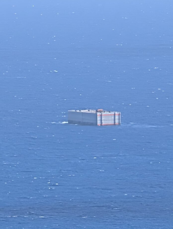 Beton-Caisson vor Fuerteventura