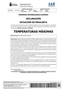 Voralarm wegen Hitze – bis zu 37 °C auf Fuerteventura