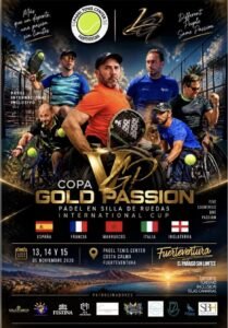 Copa GP Gold Passion - Pádel en silla de ruedas International Cup