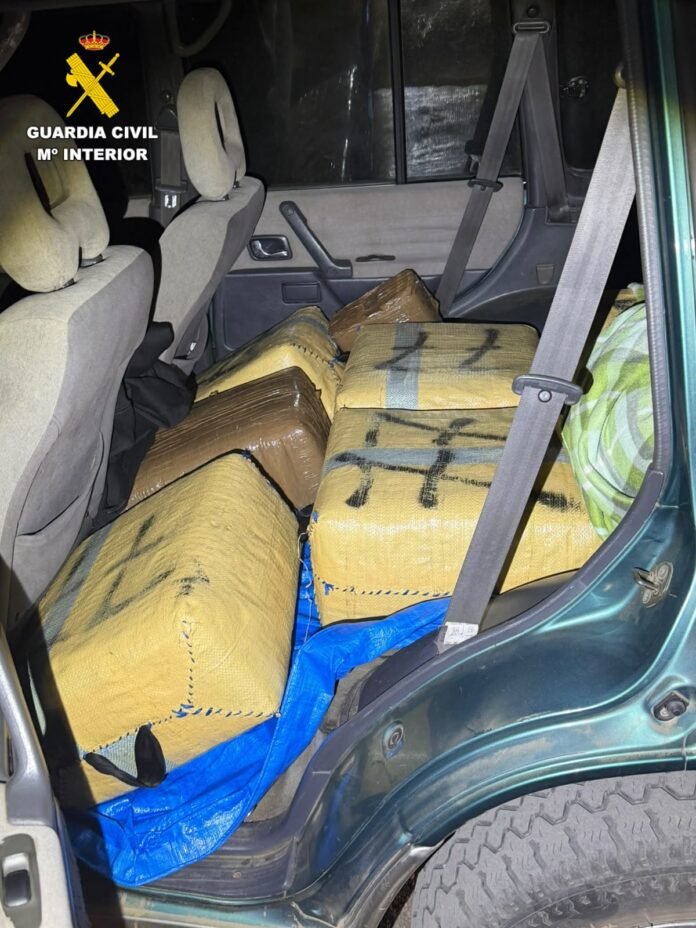 Guardia Civil Fuerteventura: Haschisch-Fund Rücksitz