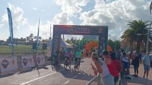 Zieleinlauf der FudeNaS 2026 in Morro Jable